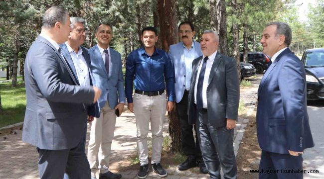 ÖSYM Başkanı Prof. Dr. Ersoy, ERÜ'de