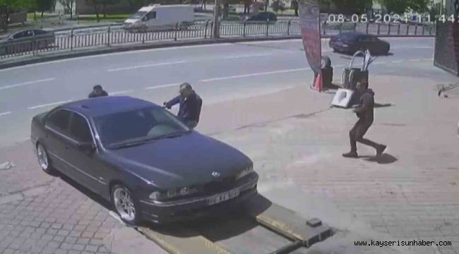 Otomobil kazara değil 'nazarla' liften kaydı