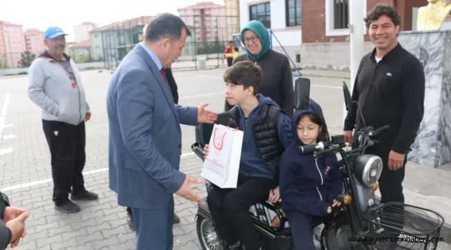 Protokolden Erva sporcularına ziyaret