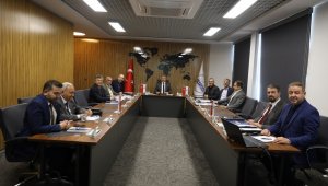 Serbest Bölge'de yeni yönetimin ilk toplantısını gerçekleştirildi