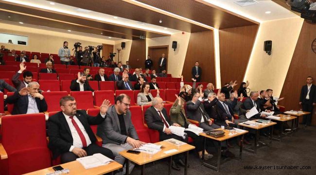 Talas Meclisinde 18 madde görüşüldü