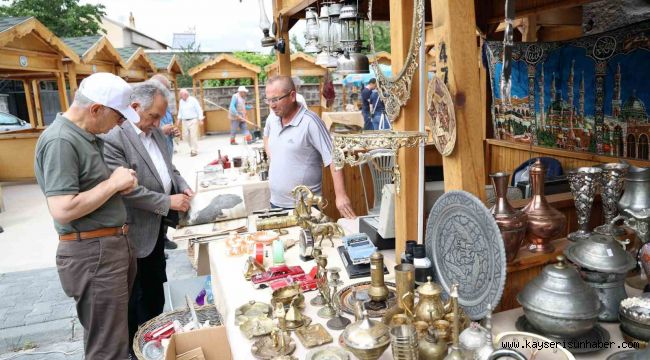 Talas'ta Antika Fuarı'na sayılı günler kaldı