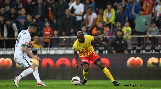 Trendyol Süper Lig: Kayserispor: 2 - Konyaspor: 2