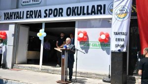 Yahyalı Erva Spor Okulları açıldı