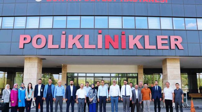Bünyan'daki sağlık hizmetleri yerinde değerlendirildi