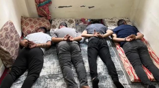 Kayseri'de 1 haftada 21 farklı uyuşturucu operasyonu: 13 tutuklama