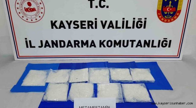 Kayseri'de 1 kilo uyuşturucu yakalandı