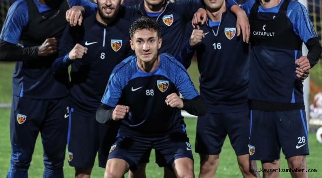 Kayserispor'da 10 genç futbolcu oynadı