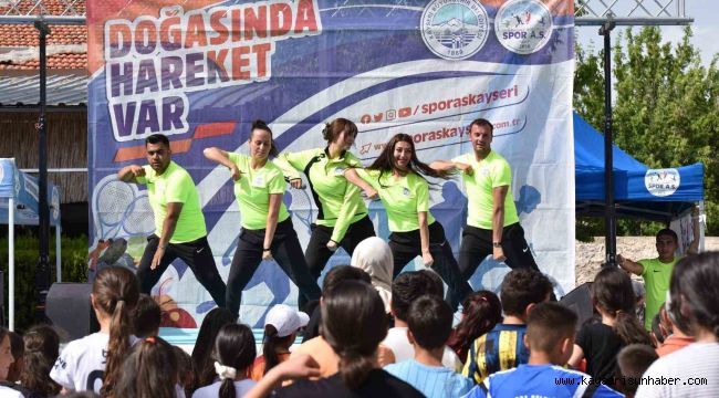 Spor A.Ş.'den Tomarza'da karne şenliği