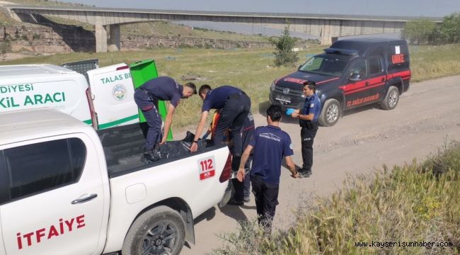 Viyadükte erkek cesedi bulundu