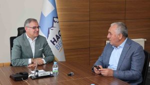 Başkan Özdoğan MHP Kayseri İl Başkanı Demirezen ve heyetini ağırladı