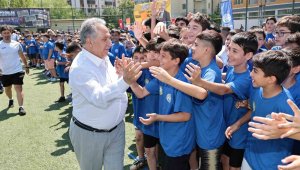 Talas'ta yaz spor kurslarıa coşkulu açılış