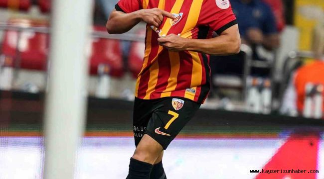Kayserispor'un ilk golü Miguel Cardoso'dan