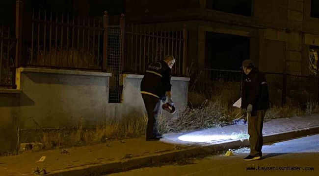 Kayseri'de silahlı kavga: 1 yaralı