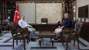 Palancıoğlu'ndan Başkan Özdoğan'a 'hayırlı olsun' ziyareti