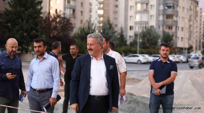 Yıldırım Beyazıt Mahallesi'ndeki ulaşımı kolaylaştıracak geniş çaplı kavşak çalışması hızla devam ediyor
