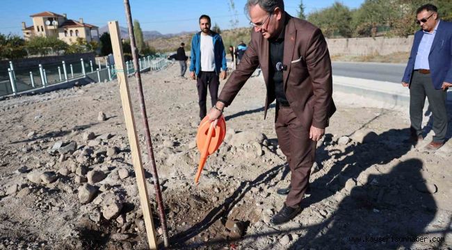 Başkan Özdoğan: "Hacılar; daha yeşil bir gelecek ile buluşuyor"