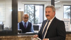 Başkan Palancıoğlu vergisini ödedi