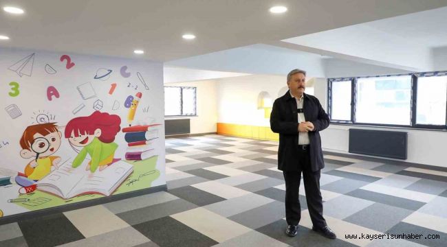 Başkan Palancıoğlu'ndan çocuklara Masal Evi ve oyuncak kütüphanesi