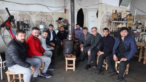 Başkan Özdoğan: "Sanayi esnafımızla omuz omuza çalışıyoruz"