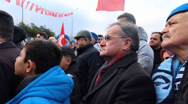 Başkan Özdoğan: "Şehitlerimizin emanetine son nefesimize kadar sahip çıkacağız"