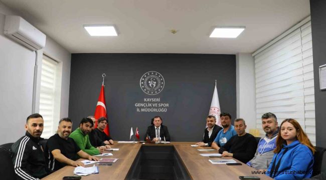 Kayseri'de Kayak Planlama Toplantısı yapıldı