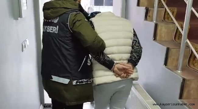 Kayseri'de uyuşturucu operasyonu: 4 gözaltı