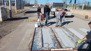 Bünyan'da yaya geçitleri yenileniyor