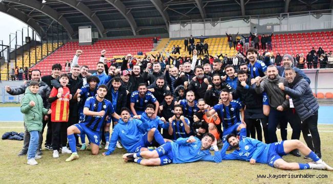 Erciyes 38 FK ikinci yarıya sahasında başlıyor