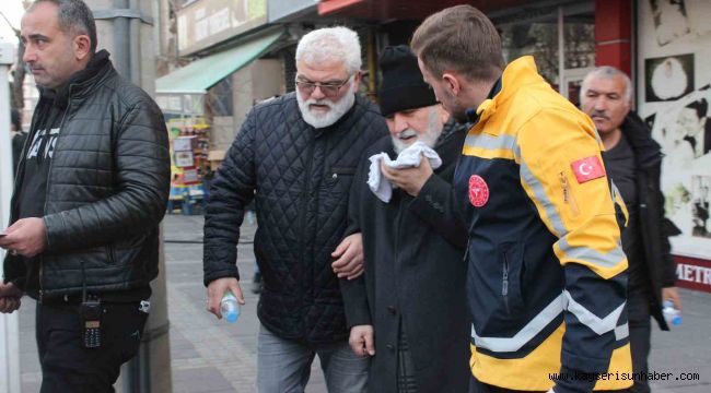 Kayseri'de 4 katlı binada yangın: 11 kişi dumandan etkilendi