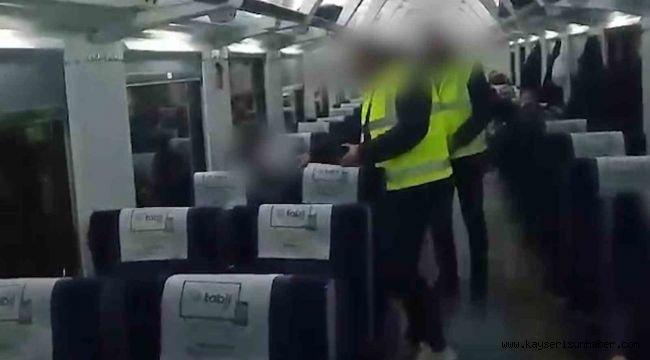 "Kasten öldürme" suçundan aranan cezaevi firarisi trende yakalandı