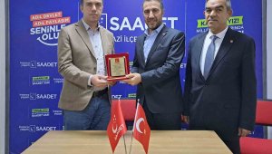 SP Melikgazi İlçe Başkanlığı'nda devir teslim töreni gerçekleşti