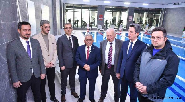 Talas'ın gözdesi olacak Mevlana Sosyal Merkezi'nde inceleme