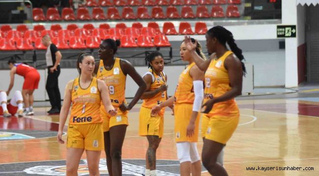 Türkiye Kadınlar Basketbol Ligi: Melikgazi Kayseri Basket: 76 - OGM Ormanspor: 81
