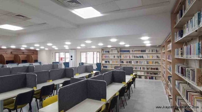 724 Merkez Halk Kütüphanesi yenileniyor