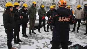 AFAD'ın eğitimleri devam ediyor