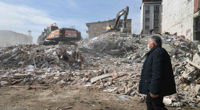 Başkan Büyükkılıç: "Allah bir daha böyle acılar yaşatmasın"