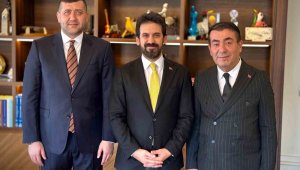 Başkan Metin, kütüphane için görüşmelerini sürdürüyor