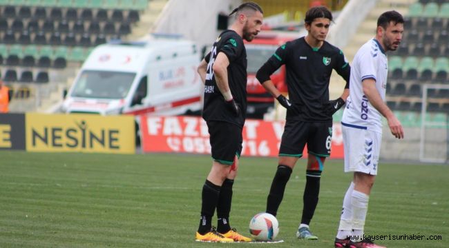 Erciyes 38 FK, Denizli'de mağlup oldu