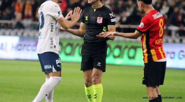 Eyüpspor-Kayserispor maçını Direnç Tonusluoğlu yönetecek