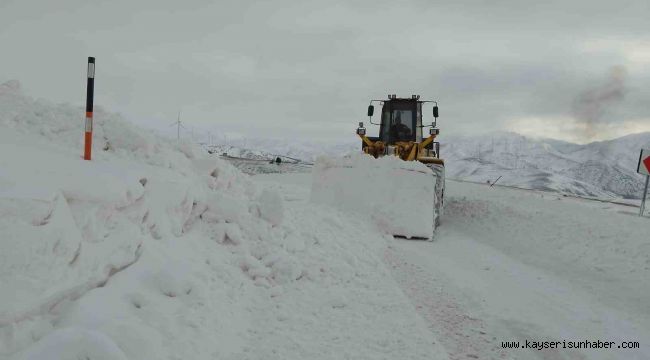 Kayseri'de 107 yol ulaşıma açıldı