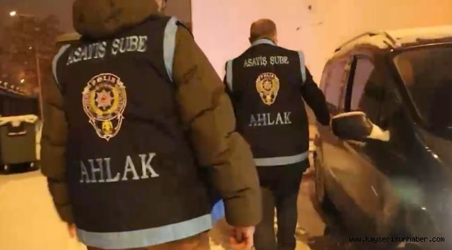 Kayseri'de fuhuş operasyonu: 10 mağdur kadın kurtarıldı, 3 kişi tutuklandı