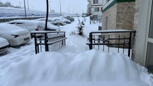 Kayseri'de kar yağışı sürüyor