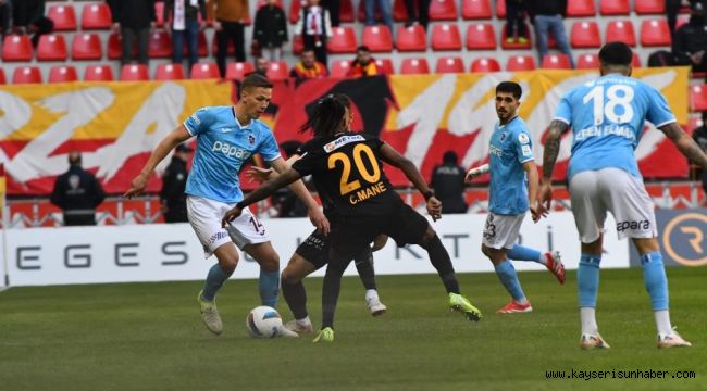 Kayserispor evinde Trabzonspor'u 10 maçtır yenemiyor