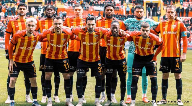 Kayserispor'un iç saha karnesi