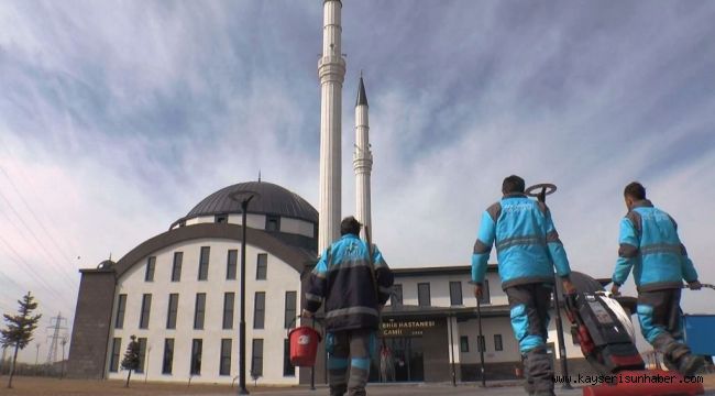 Kocasinan'da camiler, Ramazan ayında gül kokacak