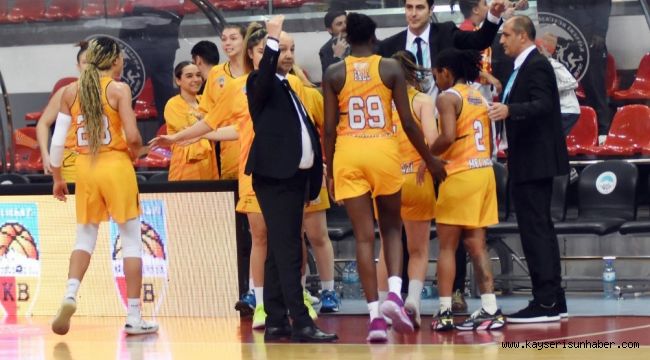 Melikgazi Kayseri Basket deplasmanda kaybetti