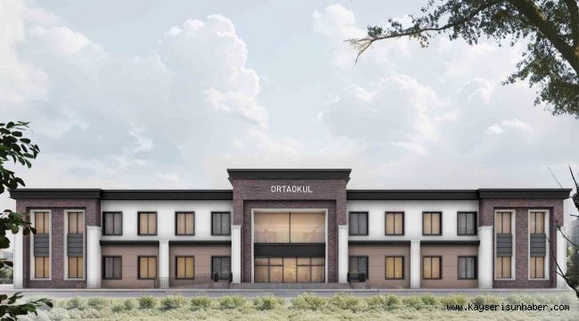 Melikgazi, yeni okullarla eğitimde daha güçlü hale geliyor