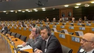 MHP'li Ersoy Avrupa Parlamentosu Genel Kurulu'nda konuştu