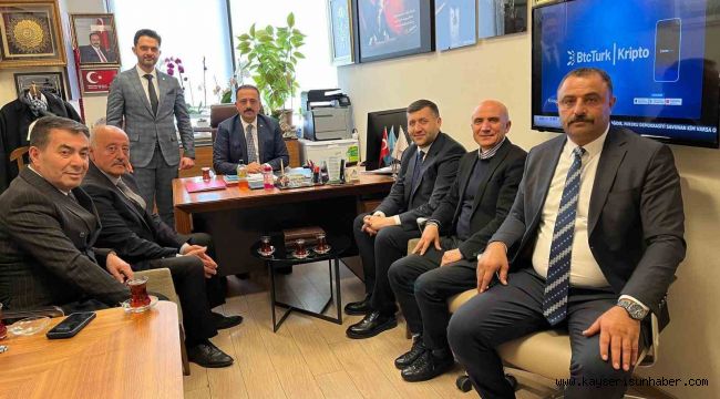 MHP'li Ersoy ile Başkan Metin'den Bünyan için yeni projeler